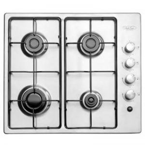 Pachet cuptor electric, plita gaz si hota clasica inox 2 motoare 